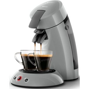 Philips Senseo Original HD6553/70 - Koffiepadmachine voor max 2 Kopjes Koffie - Exclusief Koffiepads - Zilvergrijs