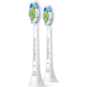 Philips Sonicare Aufsteckbürsten Standard W2 Optimal White, Farbe weiß, mit der Bürstenkopferkennung, Standardgröße