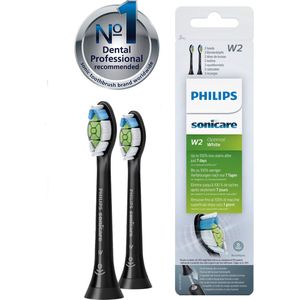 Philips Sonicare W2 Optimal White HX6062/13 - Opzetborstels - 2 stuks