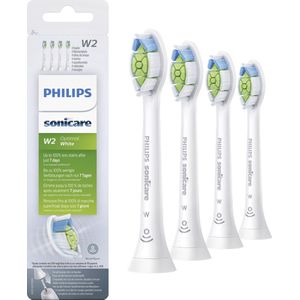 Philips Sonicare W2 Optimal White  HX6064/10 - opzetborstels - 4 stuks