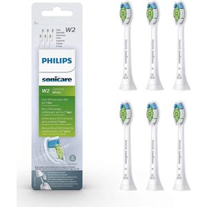 Philips HX 6066 W2 Optimal White opzetborstels 6 stuk(s)Wit