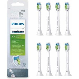 Philips HX6068/12 Sonicare W2 Optimal White Opzetborstels 8 Stuks