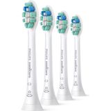Philips - Sonicare C2 Optimal Plaque Defence - Opzetborstels - 4 Stuks