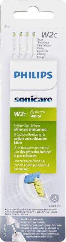 Philips W2c Optimal White compact HX6074/27 Compacte sonische opzetborstels