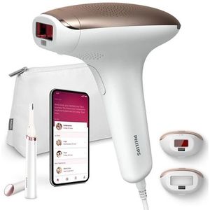 Philips Lumea Advanced BRI921/00 lichte haarverwijderaar Roze, Wit