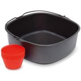 Philips - HD9925/01 - Ovenschaal & Bakblik - Geschikt voor Philips - Bakaccessoire met 5 Muffinvormen