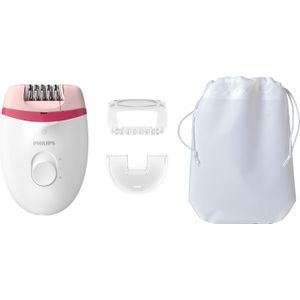 Philips Satinelle Essential BRE255/00 epilator Roze, Wit