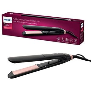 Philips Stijltang StraightCare Essential - 40 tot 230 graden - 6 Temperatuurinstellingen - Keramische schijven - Ionic care - Automatische uitschakeling - Snel opwarmen - 1.8 meter snoer - BHS378/00