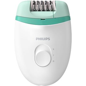 Philips Satinelle Essential BRE224/00 epilator 1 pincetten Groen, Wit