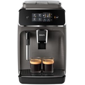 Philips 2200 Series EP2224/10 - Espressomachine - 2 Soorten Koffie + Heet Water - Kasjmiergrijs - + AquaClean Filter