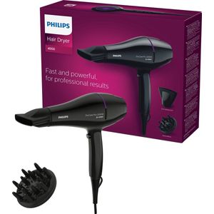 Philips DryCare Sèche-cheveux Pro, moteur AC puissant, 2 200 W de puissance