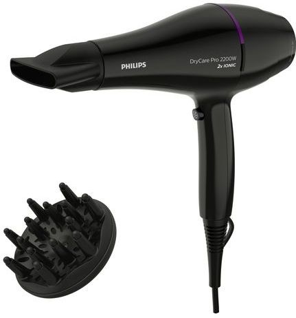 Philips - Drycare Haardroger - 2200W - Zwart - Professionele AC-motor