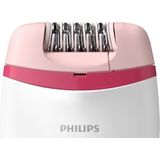 Philips - Satinelle Essential - Epilator - Wit - Wasbaar - Ergonomisch Ontwerp