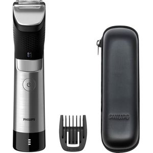 Philips - Baardtrimmer Series 9000 Prestige - 100% Waterdicht - 30 Lengte-instellingen - Precisie van 0,2 mm