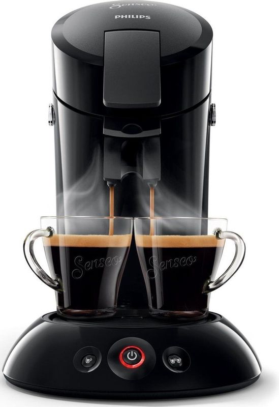 Philips Senseo Original HD6553/67 - Koffiepadmachine voor max 2 Kopjes Koffie - Exclusief Koffiepads - Zwart
