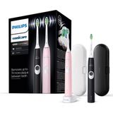 Philips Sonicare ProtectiveClean 4300 HX68 Elektrische tandenborstel Roze & Zwart