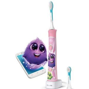 Philips Sonicare For Kids HX6352/42 elektrische tandenborstel Kind Sonische tandenborstel Roze