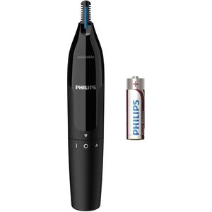 Philips Norelco NOSETRIMMER Series 1000 Neus- en oortrimmer, 100% comfort zonder te trekken
