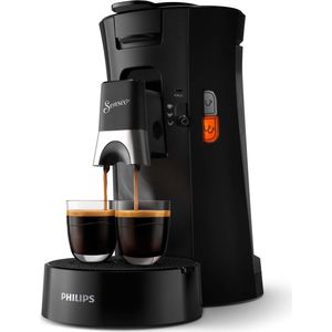 Philips Senseo Select Koffiepadmachine CSA230/60 - Keuze uit 1 of 2 Kopjes - Instelbare Intensiteit - Automatische Uitschakeling - Zwart