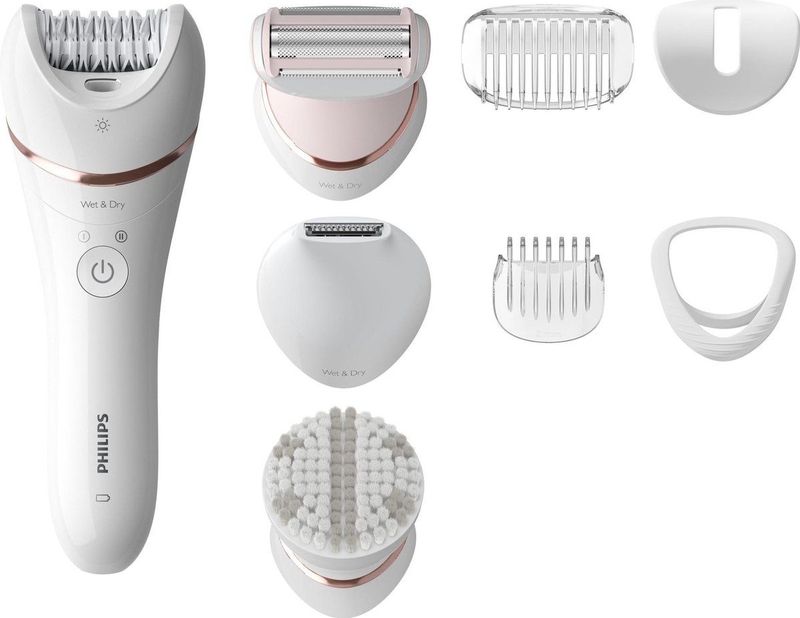 Philips - Series 8000 - Epilator - Roze - Wet & Dry