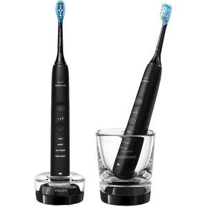 Philips DiamondClean 9000 HX9914/54 2x Elektrische sonische tandenborstels met app Zwart