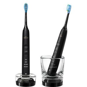 Philips - DiamondClean 9000 - Elektrische Tandenborstel - Zwart - Duo