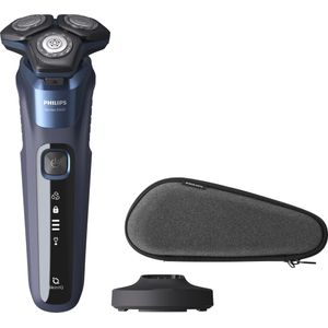 Philips SHAVER Series 5000 S5585/35 scheerapparaat Roterend scheerapparaat Trimmer Blauw