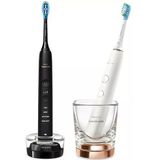 Philips Sonicare HX9914/57 - Elektrische Tandenborstels - Wit en Zwart - Duo Pack