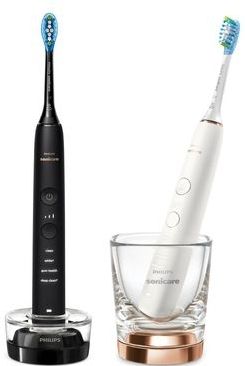 Philips Sonicare HX9914/57 - Elektrische Tandenborstels - Wit en Zwart - Duo Pack