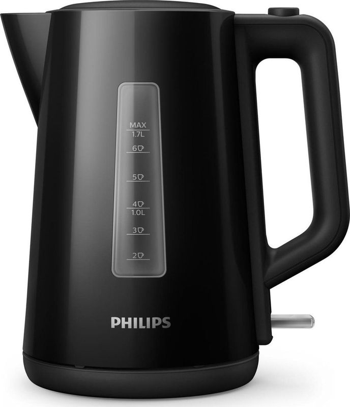 Philips - Kabelloser wasserkocher 1,7 l 2200w schwarz hd9318/20