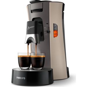 PHILIPS CSA240/30 Koffiepadmachine - Beige, Grijs - Intensity Plus