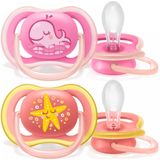 Philips Avent Schnuller New Berry Girl Air +6 Monate 2tlg.