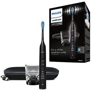 Philips HX9911/09 Elektrische sonische tandenborstel Philips Sonicare Diamondclean 9000, ideaal voor een grondige reiniging, met USB-reisetui en oplaadbeker, Hx9911/09