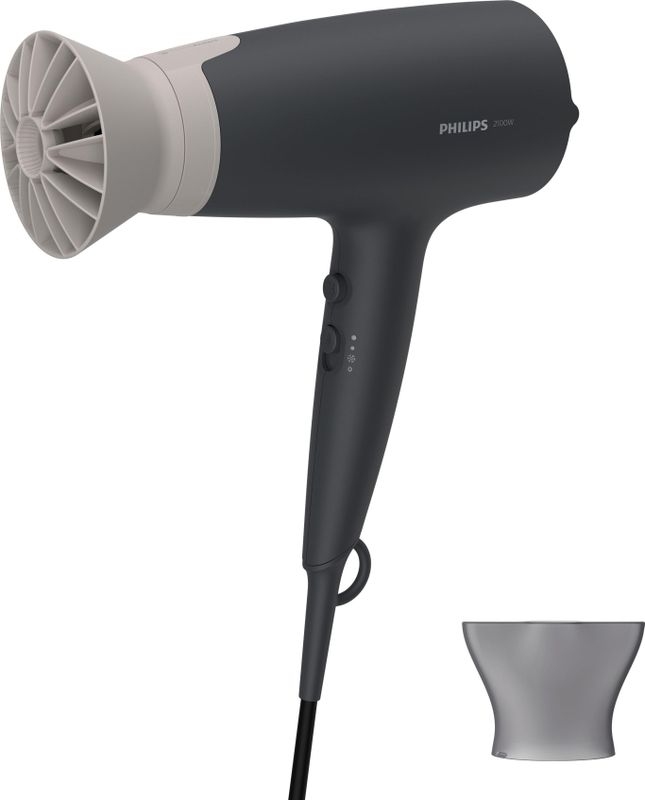 Philips - BHD351/10 - Föhn - Zwart - 2100 W - ThermoProtect