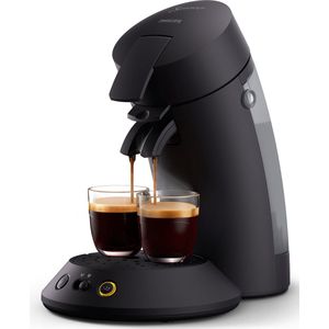 Philips Senseo Original Plus CSA210/60 - Koffiepadmachine voor max 2 Kopjes Koffie - Exclusief Koffiepads - Diepzwart