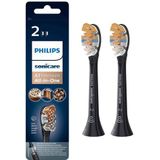 Philips - HX9092/11 - Opzetborstels - Zwart - 2 stuks