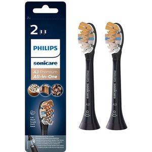 Philips - HX9092/11 - Opzetborstels - Zwart - 2 stuks