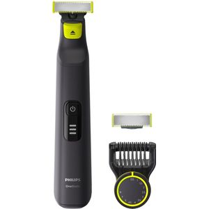 Philips QP6530/16 OneBlade Pro voor gezicht en lichaamswet en droog - 12 Heauts - 1 schoen en 1 mes