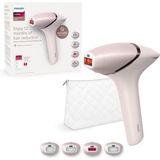 Philips Lumea IPL-ontharingsapparaat 9000-serie - ontharingsapparaat met SenseIQ-technologie, 4 hulpstukken voor lichaam, gezicht, bikinilijn en oksels, snoerloos gebruik (model BRI957/00)