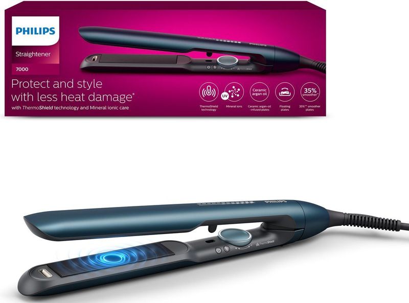 Philips 7000 Series BHS732/00 - Stijltang - Metallic blauwgroen