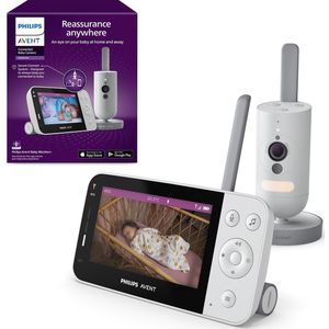 Philips - Avent Connected SCD923/26 - Beeldbabyfoon - Zwart - Inclusief Camera en App