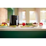 Philips Airfryer Essential 3000 Series - HD9252/70 - 4 liter (L)- Hetelucht friteuse - Digitaal display - Warmhoudfunctie