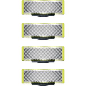 Philips x4-mesjesset voor OneBlade en OneBlade Pro QP240 / 50 QP2510 QP2520 QP2530 QP2620 QP2630 QP6505 QP6510 QP6520 QP6530 QP6550 QP6620 QP6650