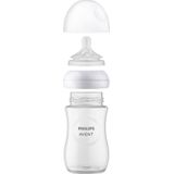 Philips AVENT Flaschensauger Natural Response SCY965/02, 2 Stück mit Anti-colic-Ventil, ab dem 6. Monat