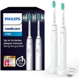 Philips Sonicare Series 3100 HX3675/13 - Elektrische tandenborstel - Wit - Duopack