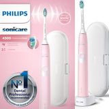 PHILIPS Sonicare HX6806/03 ProtectiveClean 4300 Elektrische tandenborstel - 1 modus - 2 intensiteiten + 1 kop + reisetui