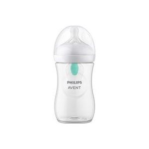 Philips Avent Natural Response-babyfles - Babymelkfles van 260 ml met AirFree-opening, BPA-vrij, voor pasgeboren baby's van 1 maand of ouder (model SCY673/01)