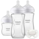 Philips - Avent Natural Response - Glazen Fles - Startersset - SCD878/11