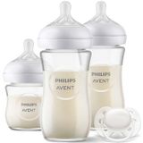 Philips - Avent Natural Response - Glazen Fles - Startersset - SCD878/11