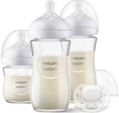 Philips - Avent Natural Response - Glazen Fles - Startersset - SCD878/11